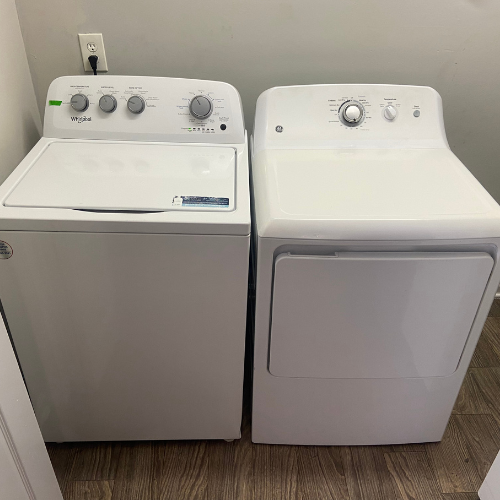 New Washer and Dryer Set